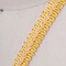 2 Yards 5/8 Inch Iridescent Yellow Gold French Upholstery Gimp Trim for Victorian Decor
